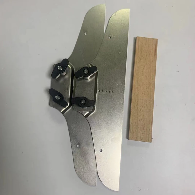 Set di modelli di gradini per scale, strumento di Layout di Scribe per ripiani strumento di sostituzione per scale Scribe Steps riser Clamp Plates