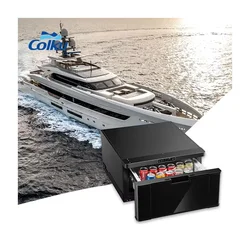 Hot Sale 40L Built in Small Refrigerator 12V 24V Cabinet Drawer Refriger for Truck