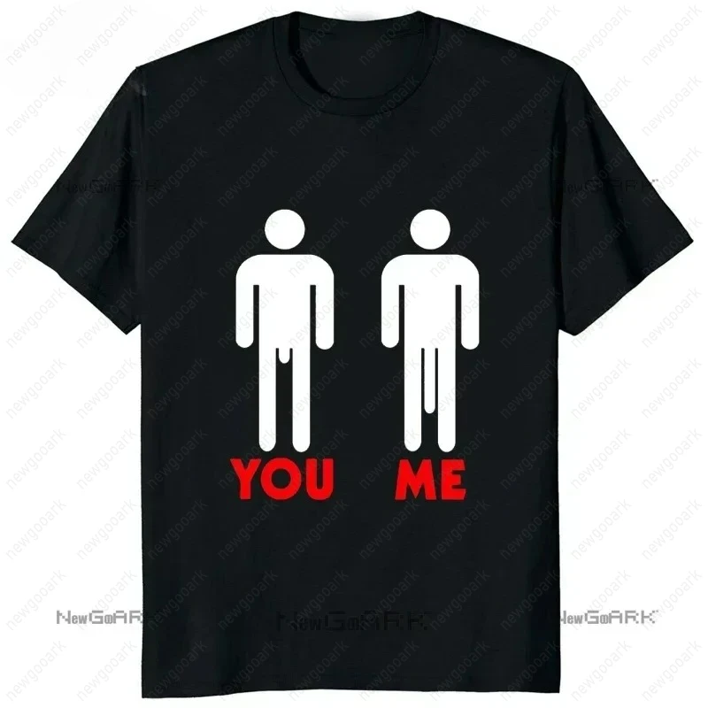H Comfort Big Dick Funny Sex Instruction Graphic Cotton T Shirts Harajuku Man Casual Clothing Male Short Sleeve T Shirts