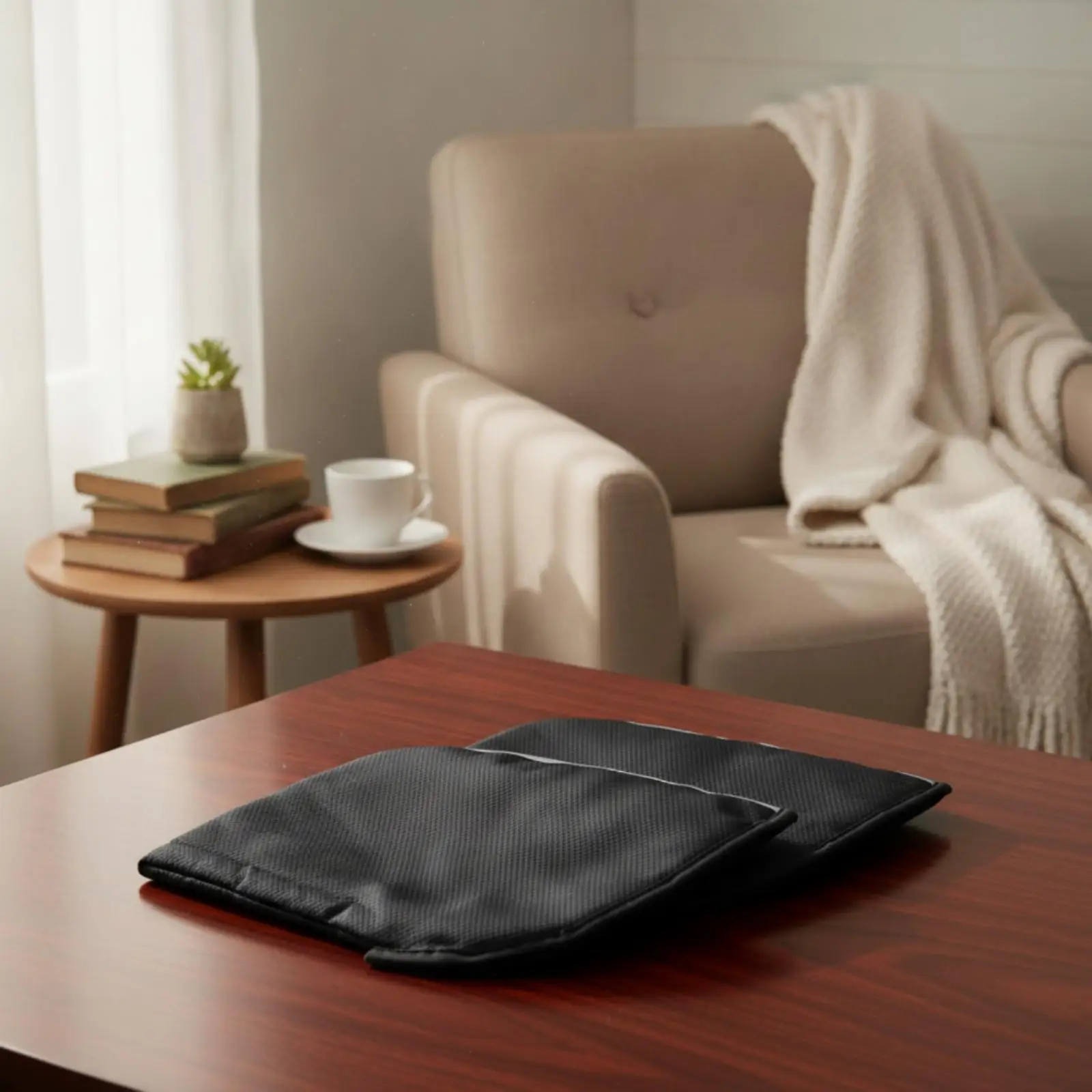 Gloves Winter Warm Sleeves Soft Cotton Fleece Lining Hand Covers with Reflective Strip for Mobility Aid Handles