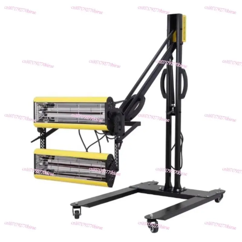 Automobile Spray Paint Baking Lamp; Mobile   Baking High Temperature Drying Lamp for Industry 2600W