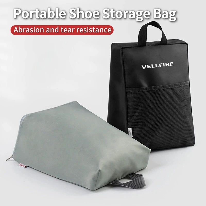 

Car Portable Storage Shoe Package Dustproof Tennis Shoes Bag For Toyota Vellfire CHR Corolla Yaris Aygo GT86 Prius RAV4 Camry