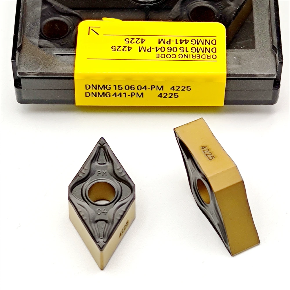 

DNMG150404 150408 150604 150608 Твердосплавная вставка PM4225 Внешний токарный инструмент Вставки для токарных станков с ЧПУ Режущий инструмент Сменные вставки