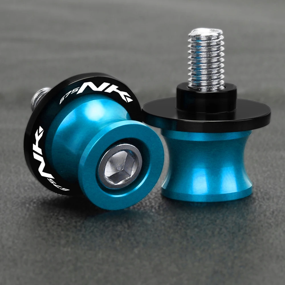 

For CFMOTO CF MOTO 675NK 675 NK 675 NK675 2024 2025 2026 Motorcycles Accessories 10MM Swingarm Spools Rear Stand Screws Sliders