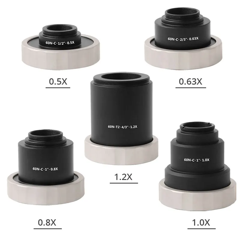 Zeiss Microscope Eyepiece Adaptor C-Mount Adapter 0.5X 0.63X 0.8X 1X 1.2X for AXIO Microscope Camera Adaptor C Mount