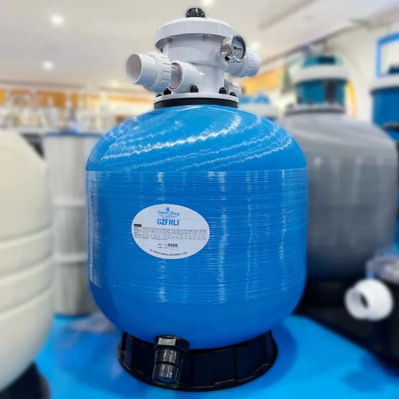 

STLF Top Mount Water Well Sand Filter for Swimming Pool Multi-Valves Rapid Fiberglass Tank Pool Filters