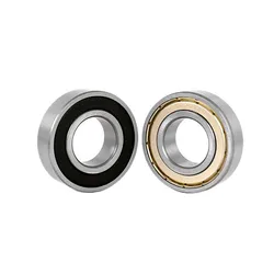Rolamentos de esferas profundos do sulco, 6000, 6001, 6002, 6003, 6004, 6005, 6006, 6007, 6008, ZZ 2RS, 1PC