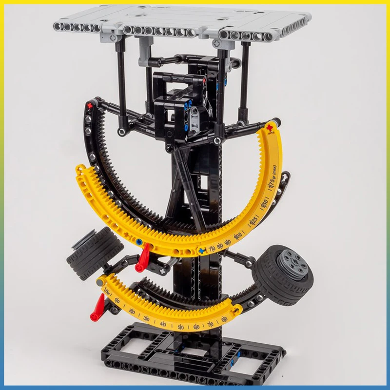 2025 NUOVO MOC-202559 288PCS Lettera bilaterale Bilancia Modello Buiding Kit Blocco Mattoni autobloccanti Compleanno Regalo di festa di Natale