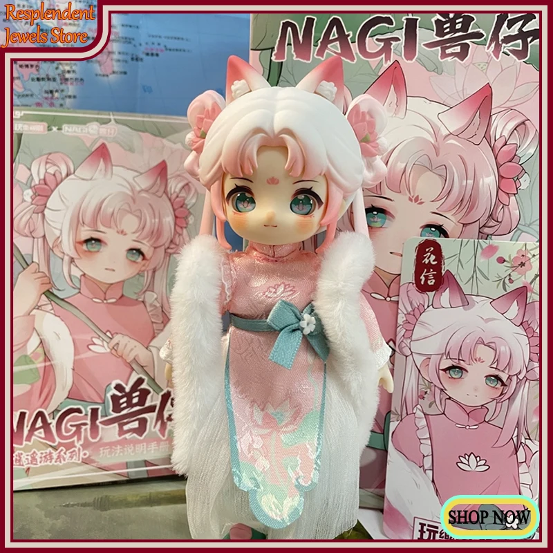 

original Nagi Beast Ver.4 Series Blind Box Toy Anime Figure Trendy Cute Cartoon Collectible Kawaii Decor Surprise Birthday Gift
