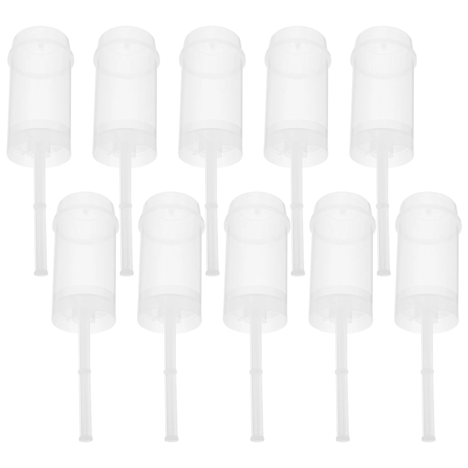 

50 Pcs Containers Reusable PP Mold Cup Tools for Cakes Ice Cake Shooter Cream Treats Pushcake Holders