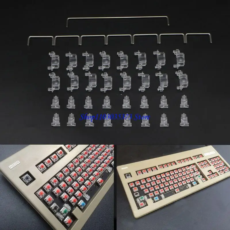 

D46B Plate Mounted Stabilizer For 104 Mechanical Keyboard Cherry OEM Stabilizers