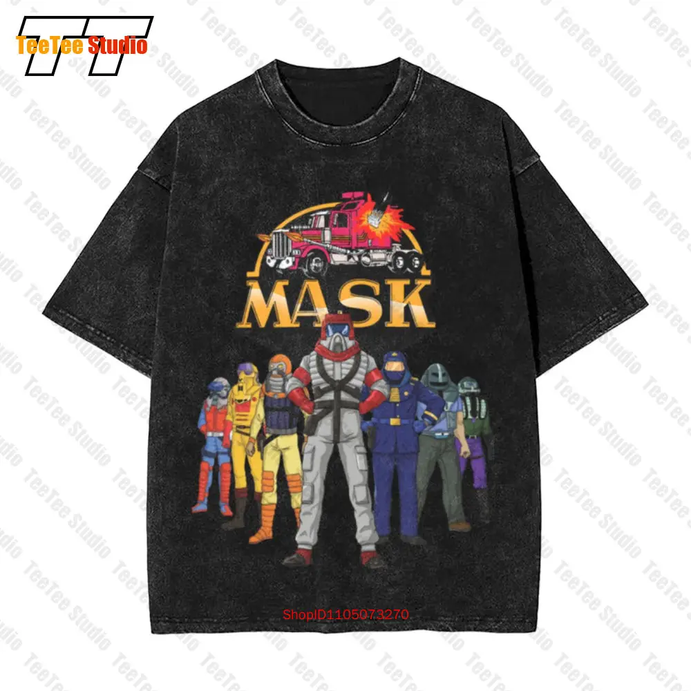 

Винтажная футболка большого размера из мультфильма M.A.S.K из сериала ADWX