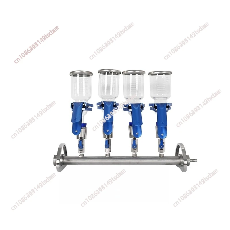 304 stainless steel triple cup membrane filter vacuum negative pressure pumping suspended solids