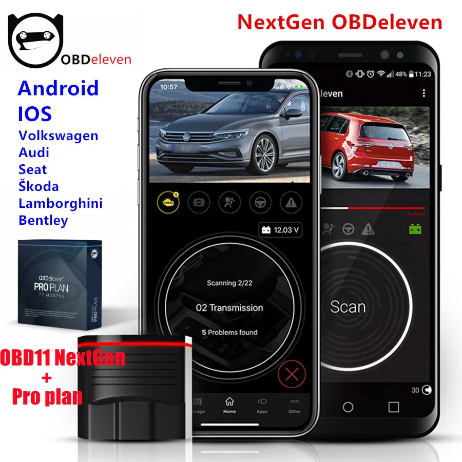 Original OBDeleven Nextgen Device OBD11 obd eleven Scanner Auto