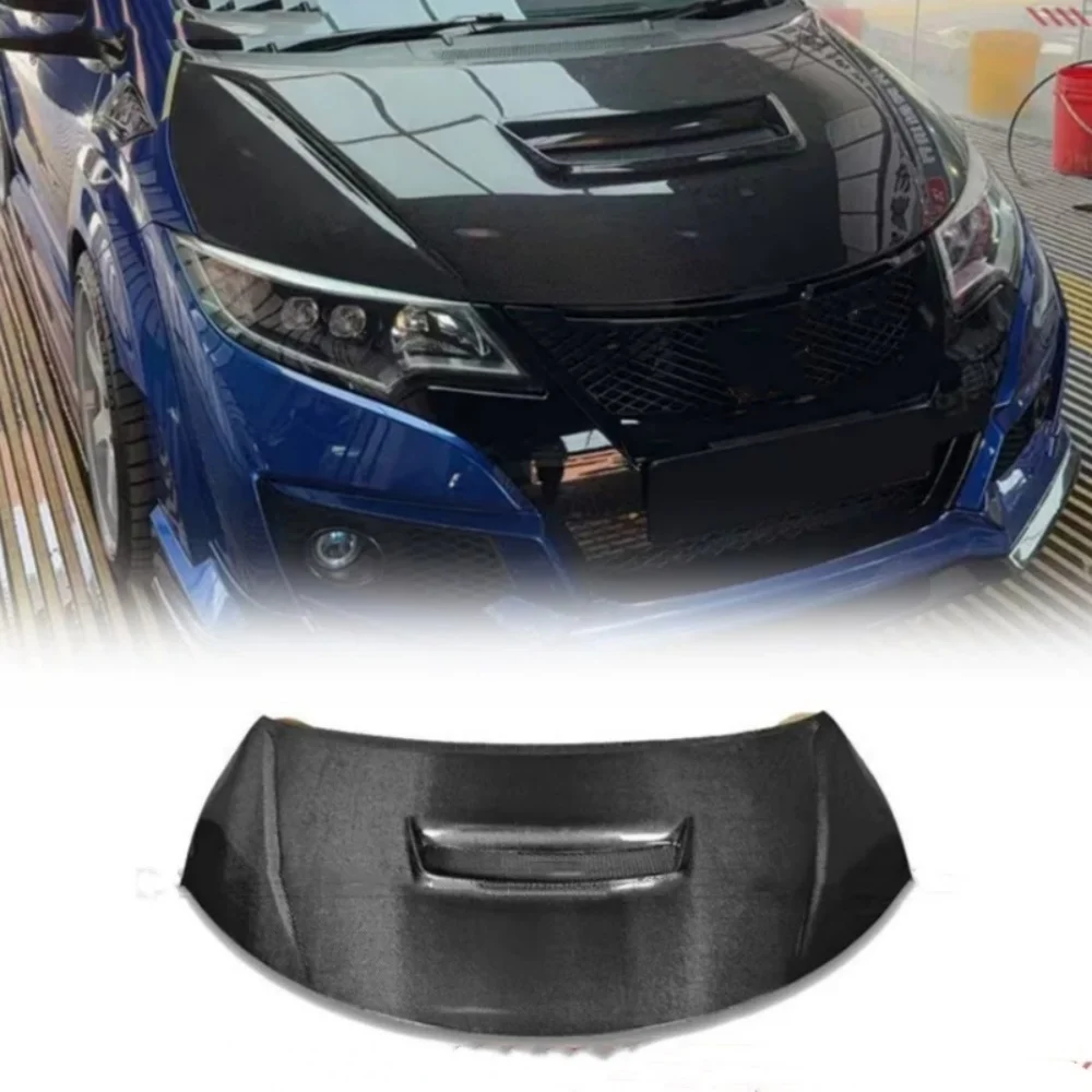 

Carbon Fiber surrround for Honda civic FK2 convert engine hood cover accessories