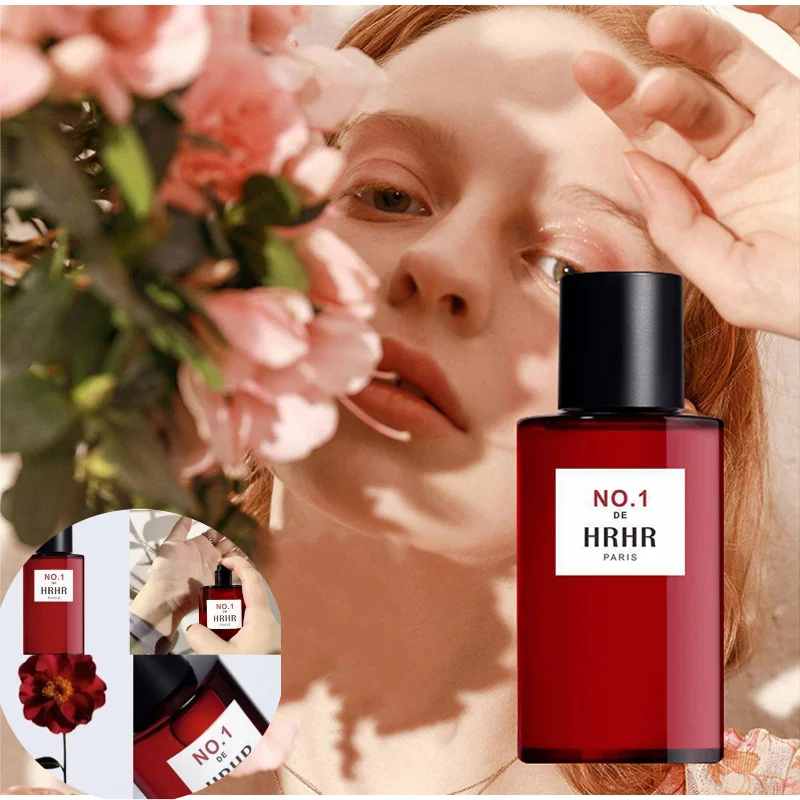 Women's Red Camellia Brand Perfume Fresh Elegant Charming Floral Fragrance Long-lasting Fragrance Dateing Spray Eau De Toilette