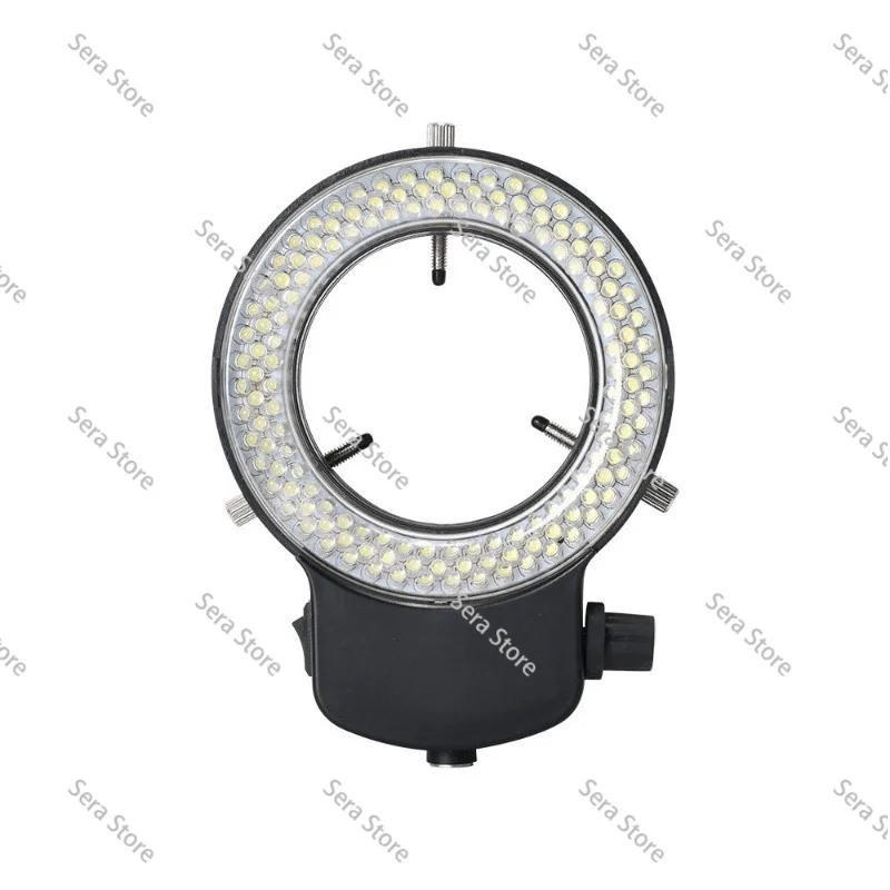 Adjustable Microscope Light Source LED Ring Light Industrial Light Source 144 Lamp Beads 63MM MIC-209 Fully Transparent Shade