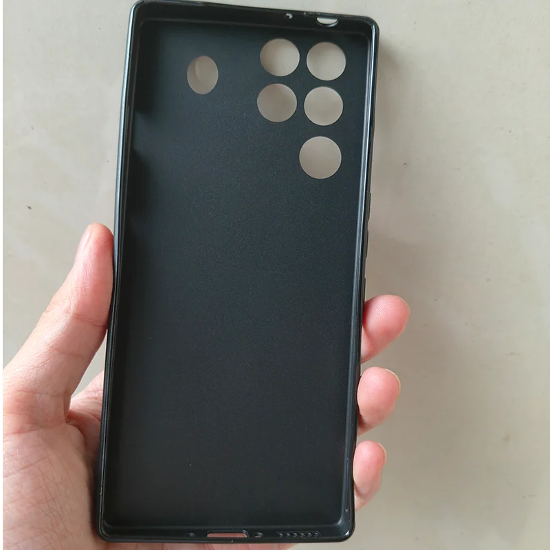 حافظة لهاتف Red Magic 11 Pro حافظة من السيليكون الناعم والنحيف باللون الأسود غير اللامع لهاتف ZTE Nubia RedMagic 11 Pro + غطاء خلفي RedMagic11Pro ممتص للصدمات