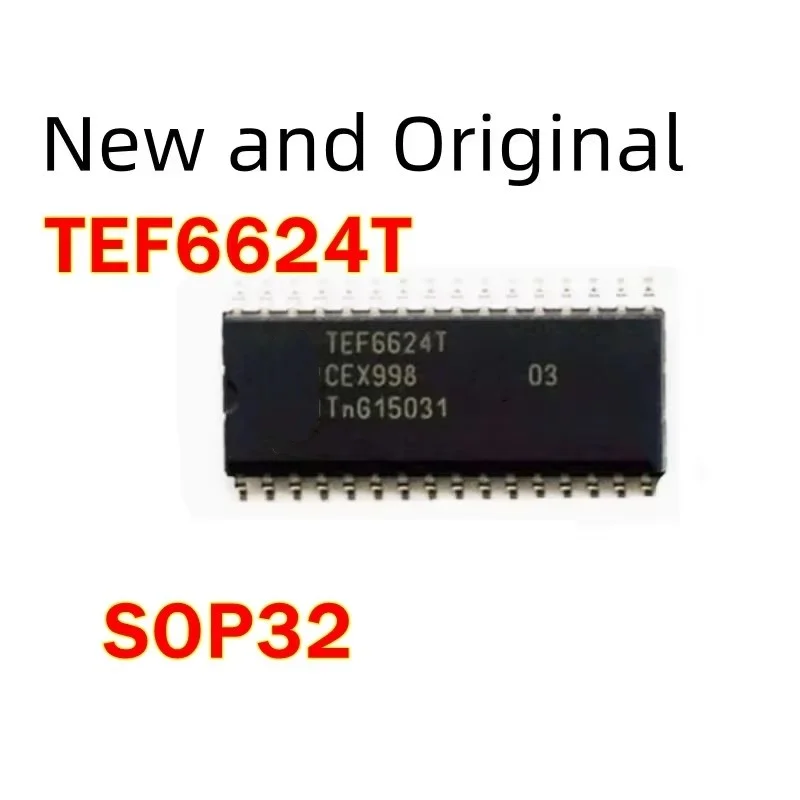 

New and Original TEF6624T SOP32 low-IF analog car radio tuners