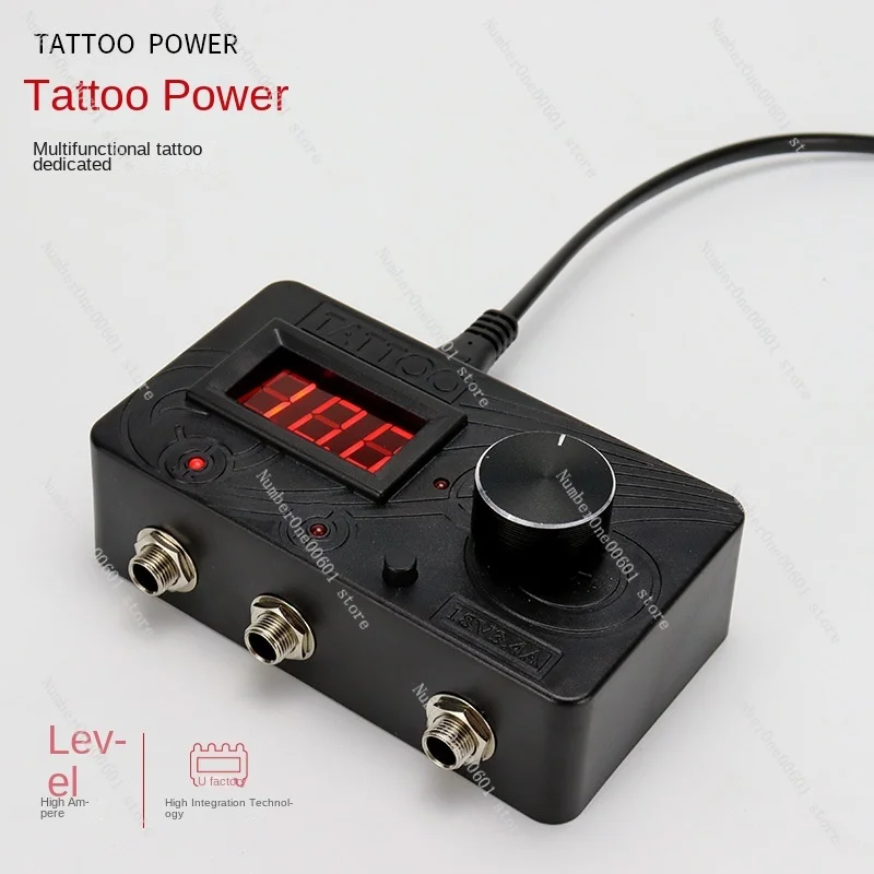 

Tattoo Power Magician Second Generation Power Transformer LED Display Multi-Function Tattoo Power Pedal Equipment