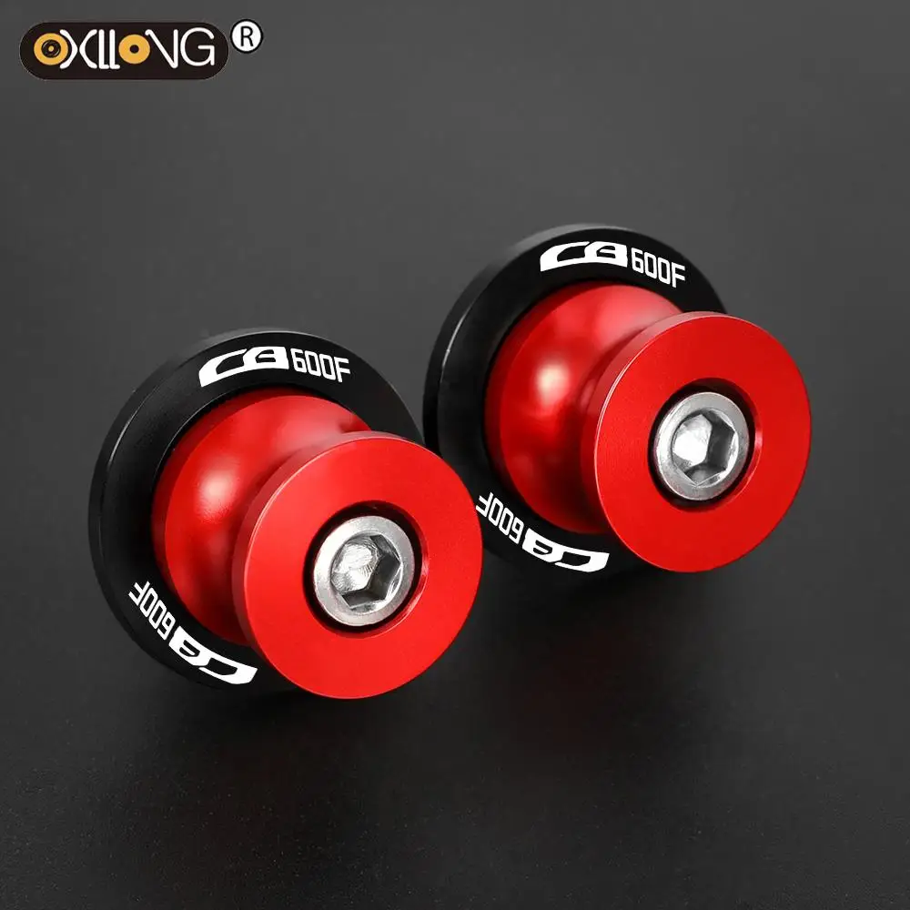 

For HONDA CB600F CB600 F 1998 1999 2000 2001 2002 2003 2004 2005 2006 2007 2008 2009 Swingarm Spools Slider Rear Stand Screws