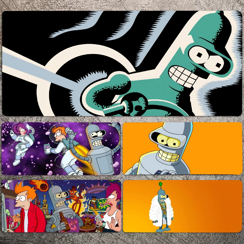 

1pc Futurama-Bender Non-slip Mouse Pad Suitable For Office Computers Laptops E-sports Game Desk Mats XXL Keyboard