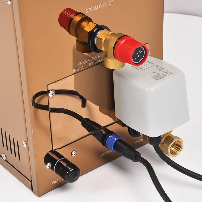 July005 Desain Modern Listrik Pembangkit Uap Basah Stainless Steel Spa Shower Sauna Bath Use