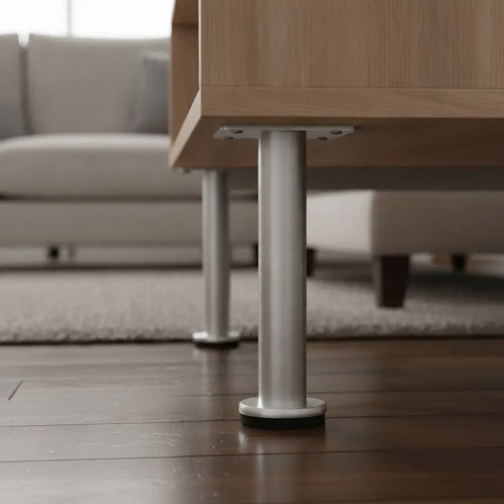 Parts Stainless Steel Sofa Feet Adjustable Thickened Cabinet Legs Metal Light Luxury Furniture Feet Sofa