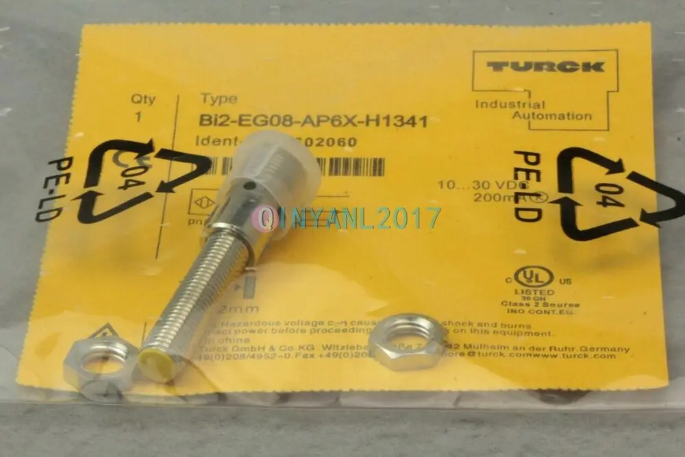 

Turck Proximity Sensor BI2-EG08-AP6X-H1341 New