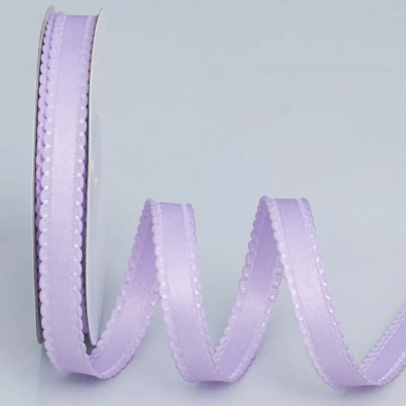 50 Yards/Rolle Polyesterband 10MM 15MM 25MM Breiten für DIY-Bastelarbeiten und Verpackungen, dekoratives Seidenband – Detail 6