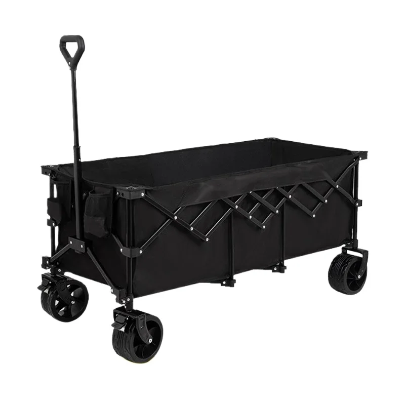 

Oversized camper trolley folding outdoor children's reclining camper car travel