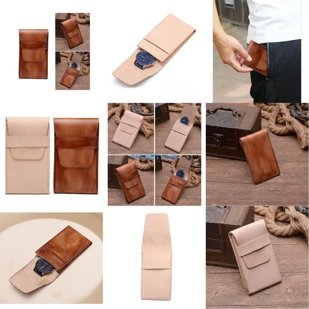 

G5GC Cowhides Watch Box Jewelry Case Case Portable Watch Travel Case для мужчин женщин