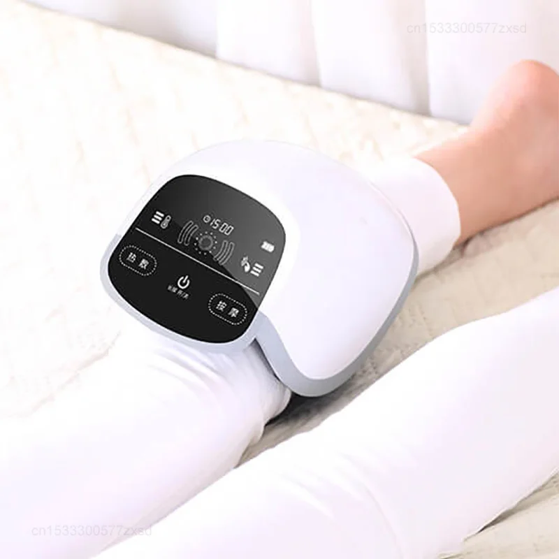 Xiaomi-Mini Smart Knee Massager, Massagem Multifunções, Compressa Quente, Luz Vermelha, Instrumento Fisioterapia, Reabilitação, Alívio da Dor