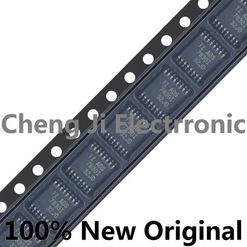 

10/20PCS/LOT ADS7830IPWR、code ADS7830I、TSSOP16、8-bit 8-channel sampling A/D converter chip with I2C interface