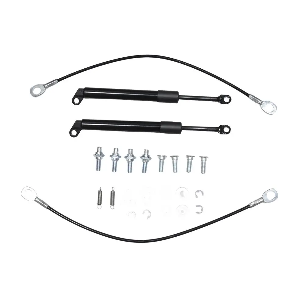 2 قطعة مساعدة الصدمات ل JMC Yuhu 9 2019-2024 لاقط الفولاذ المقاوم للصدأ الباب الخلفي إبطاء الدعامات الغاز المثبط