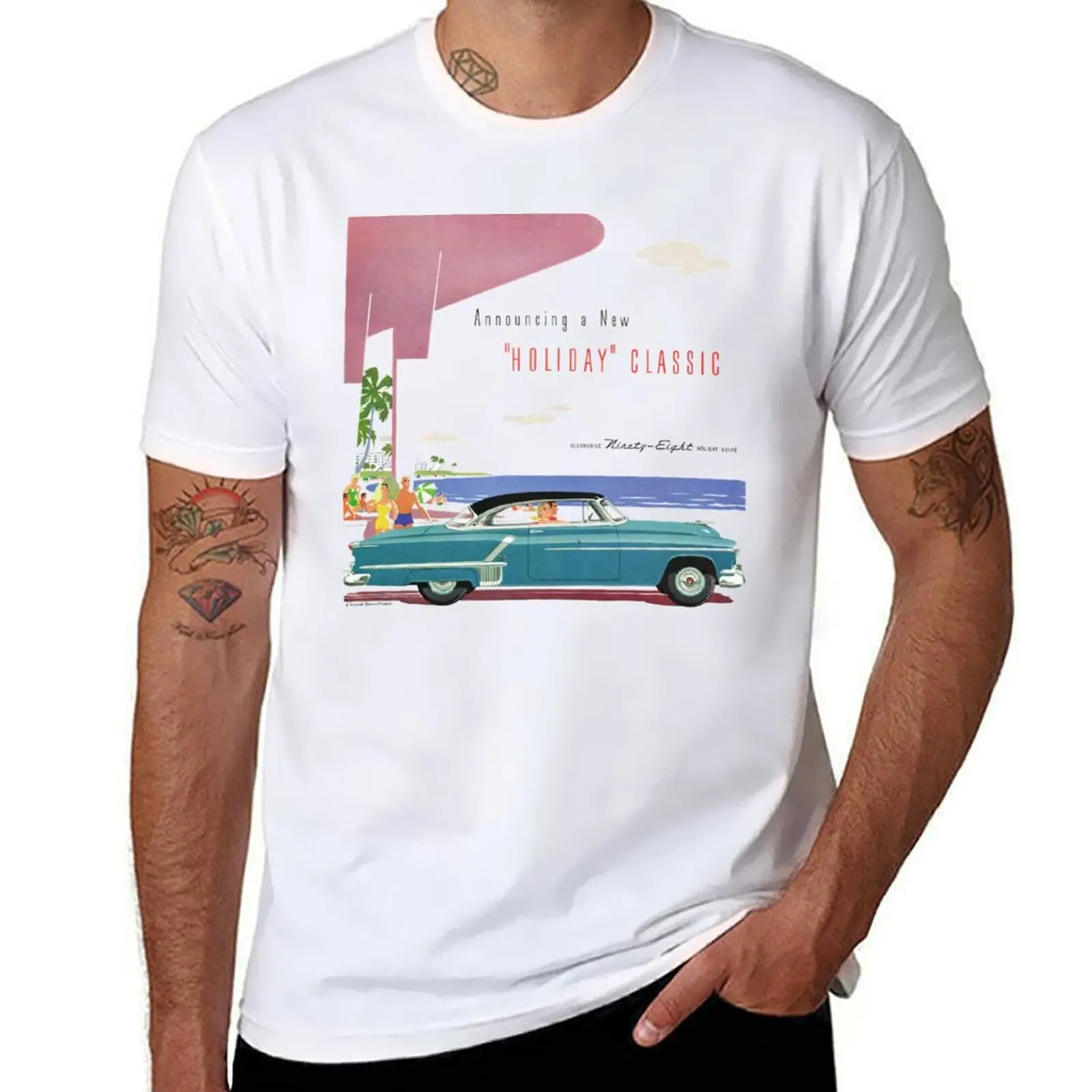 

Oldsmobile 98 The Holiday T-Shirt t shirts cotton 100% cotton t shirt pack T-Shirt