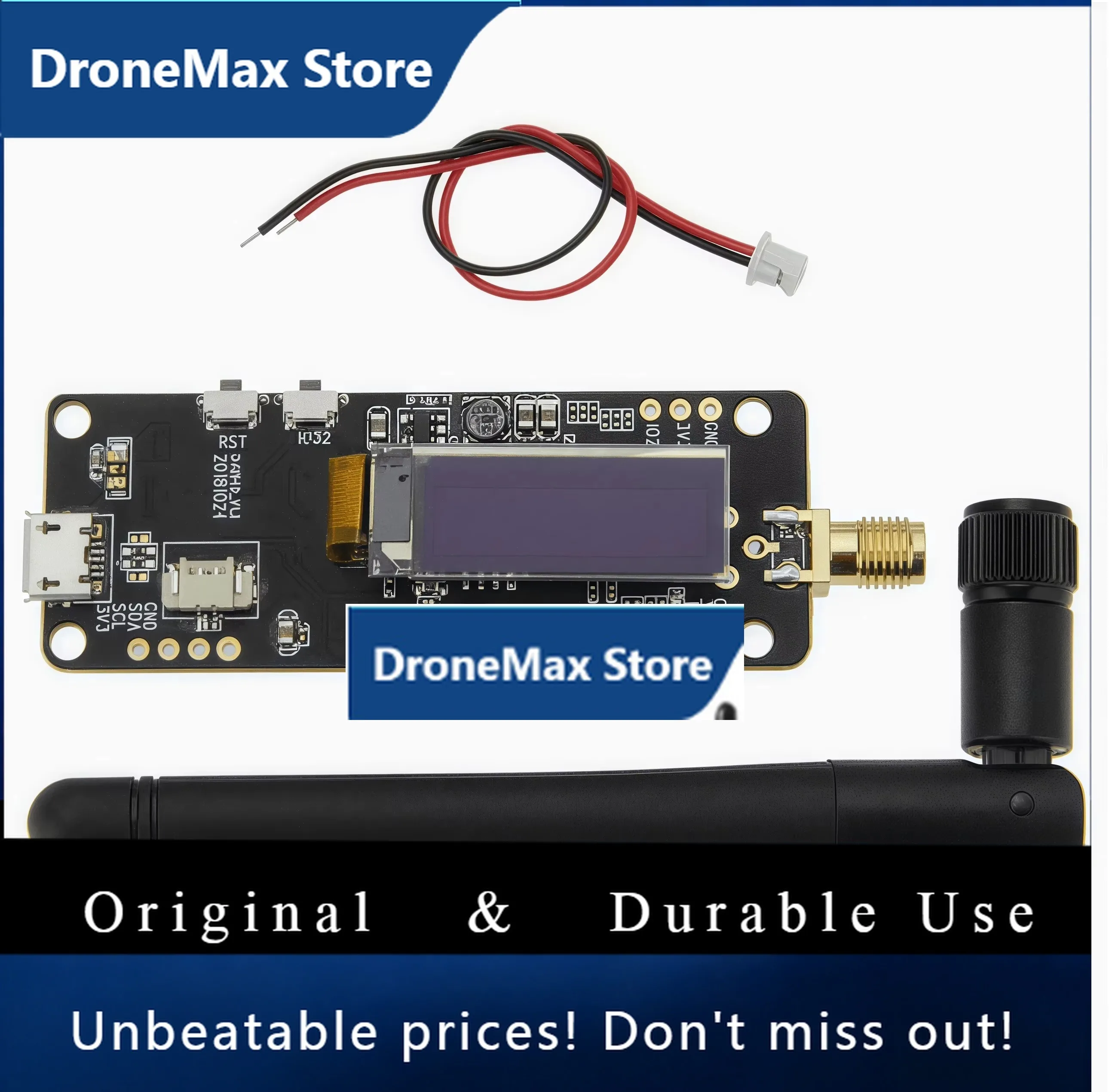 DroMaTTGO T-Journal Fisheye Lens Camera Module Development Board OV2640 SMA Wifi 3dbi Antenna