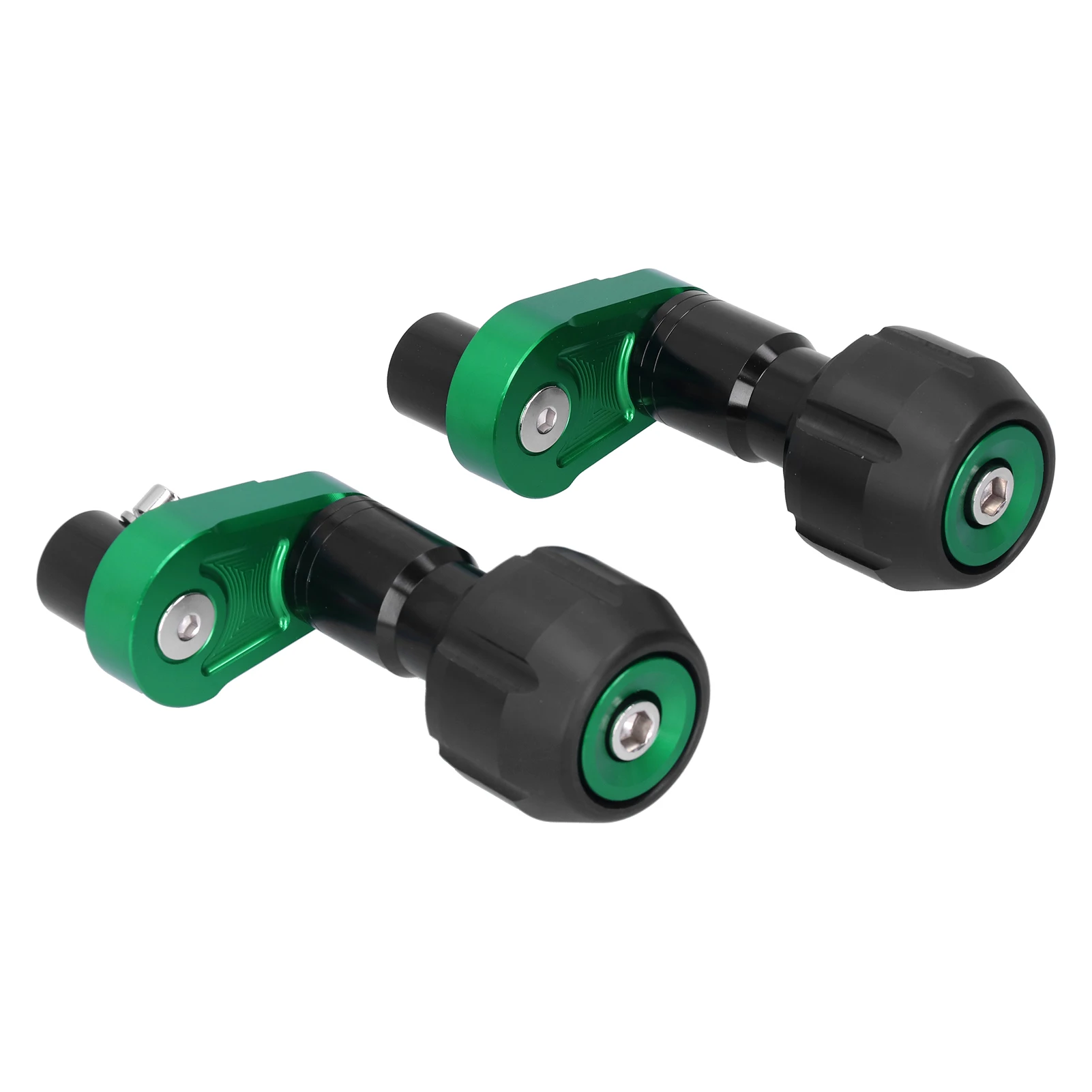 

Motorcycle Frame Sliders Anti-Collision Side Guard Protector Heavy Duty ABS Material for Kawasaki Ninja400 2017-2018 with Easy I