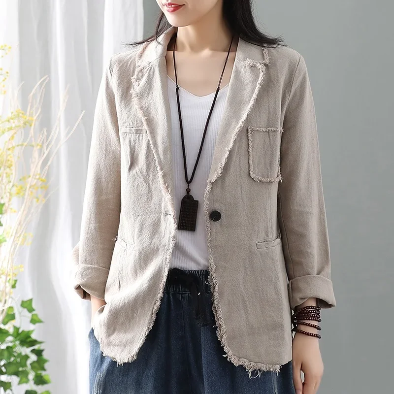 

chinese Style Clothing Women Blouse 2020 Shirt Vintage Blazer Tang Suit Cotton Online Store Female Tunic 10259