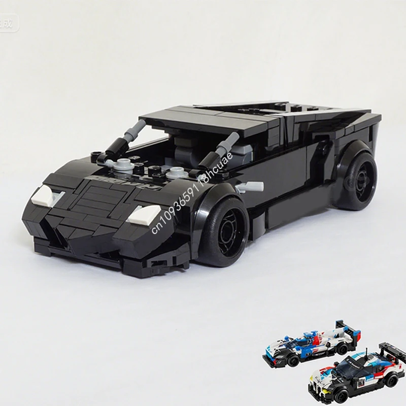 

329 шт. MOC Lamborghiniers Aventador City Champions супер автомобиль строительные блоки образовательный кирпич дети Рождественская игрушка в подарок