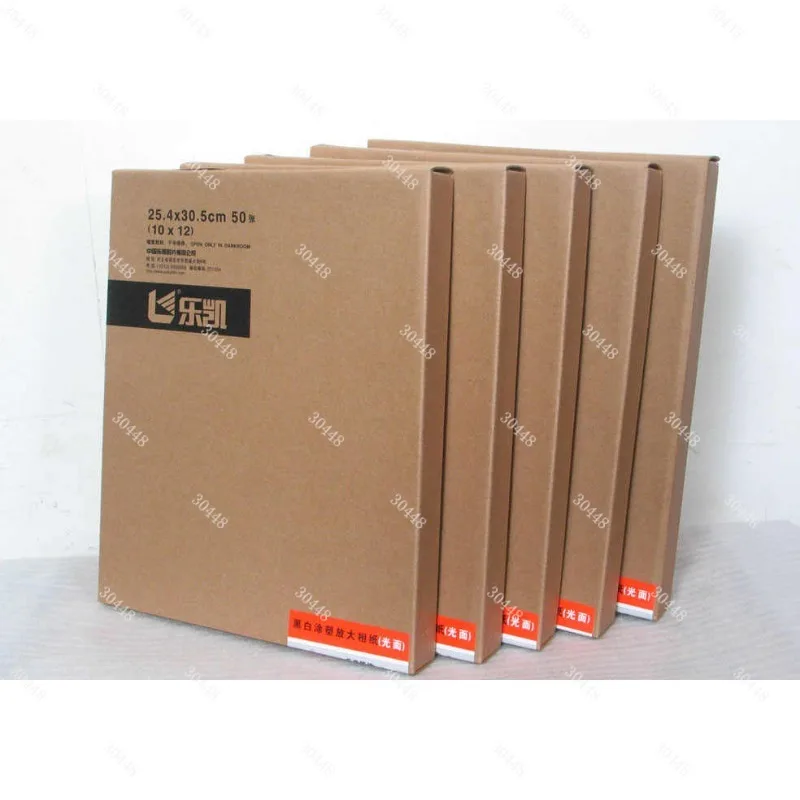 Lecai Black and White Glossy Photo Paper 5×7 / 10×12 Coated Enlarging Paper Silver Halide Printing Paper