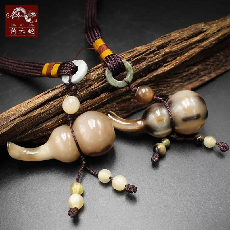 Horned Yak Horn , Gourd Car Pendant, Quality Model