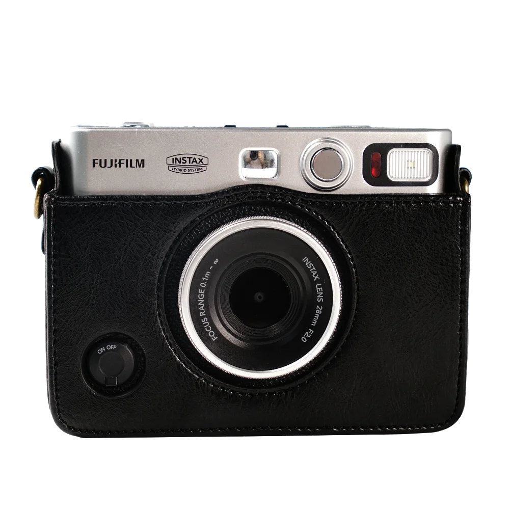 بو كاميرا الحال بالنسبة Fujifilm Instax Mini EVO فيلم الرقمية الفورية كاميرا فوتوغرافية غطاء للحماية حقيبة كاميرا مع حزام الكتف