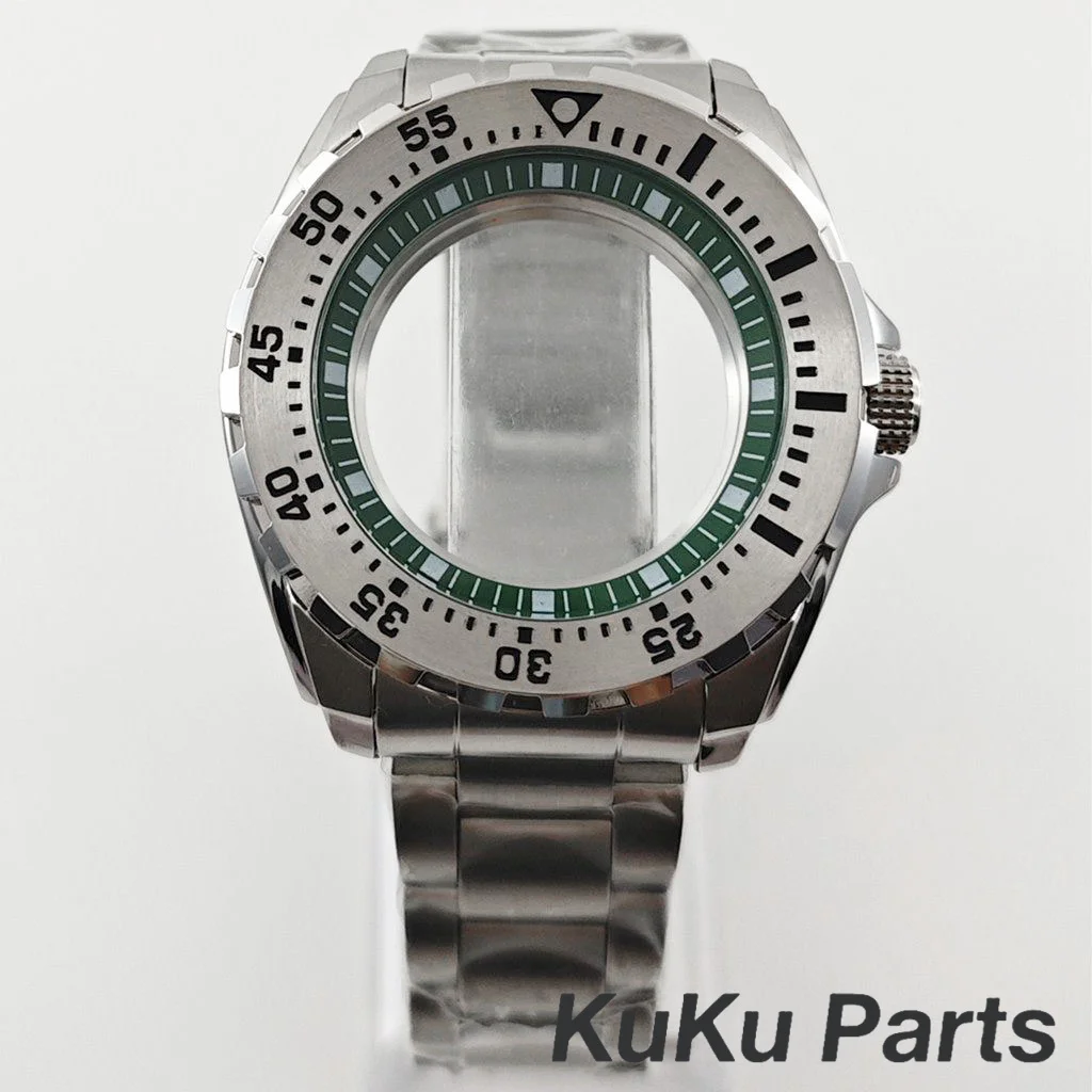 

NH35 Monster 44 мм NH35 Модифицированный превосходный корпус Monster Precision для NH34 NH35 NH36 NH38 NH70 Корпус часов с механизмом для циферблата 28,5 мм