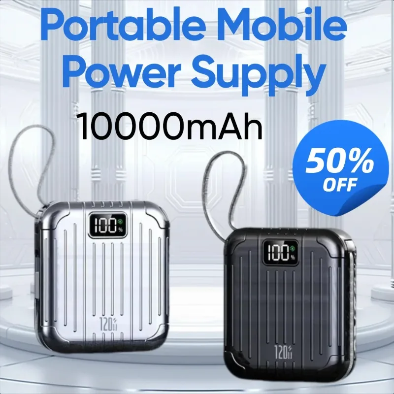 

10000mAh New Super Fast Charging Power Bank 10000mAh Large Capacity PD22.5W Portable Mobile Power Supply