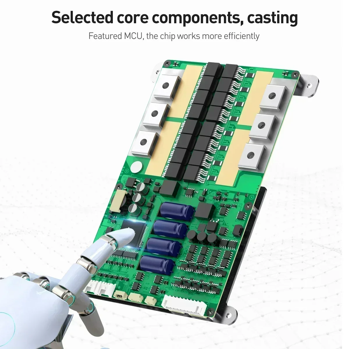 JK Smart BMS 4S-8S 12V 24V with Active Balancer 40A 60A LiFePO4 Li-Ion LTO Battery Protection Board JK-BD4A8S4P / BD4A8S6P view 2