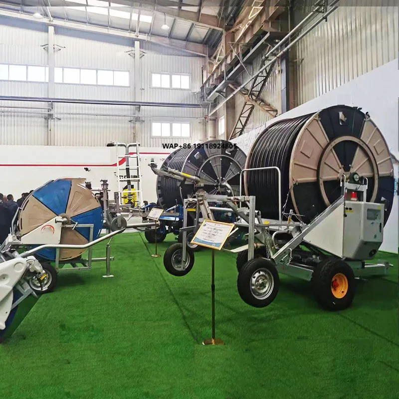 

DaringFish Cheap Heavy-Duty Reel Sprinkler Irrigation Machine Hose Reel with Rain Sprinkler Irrigation System