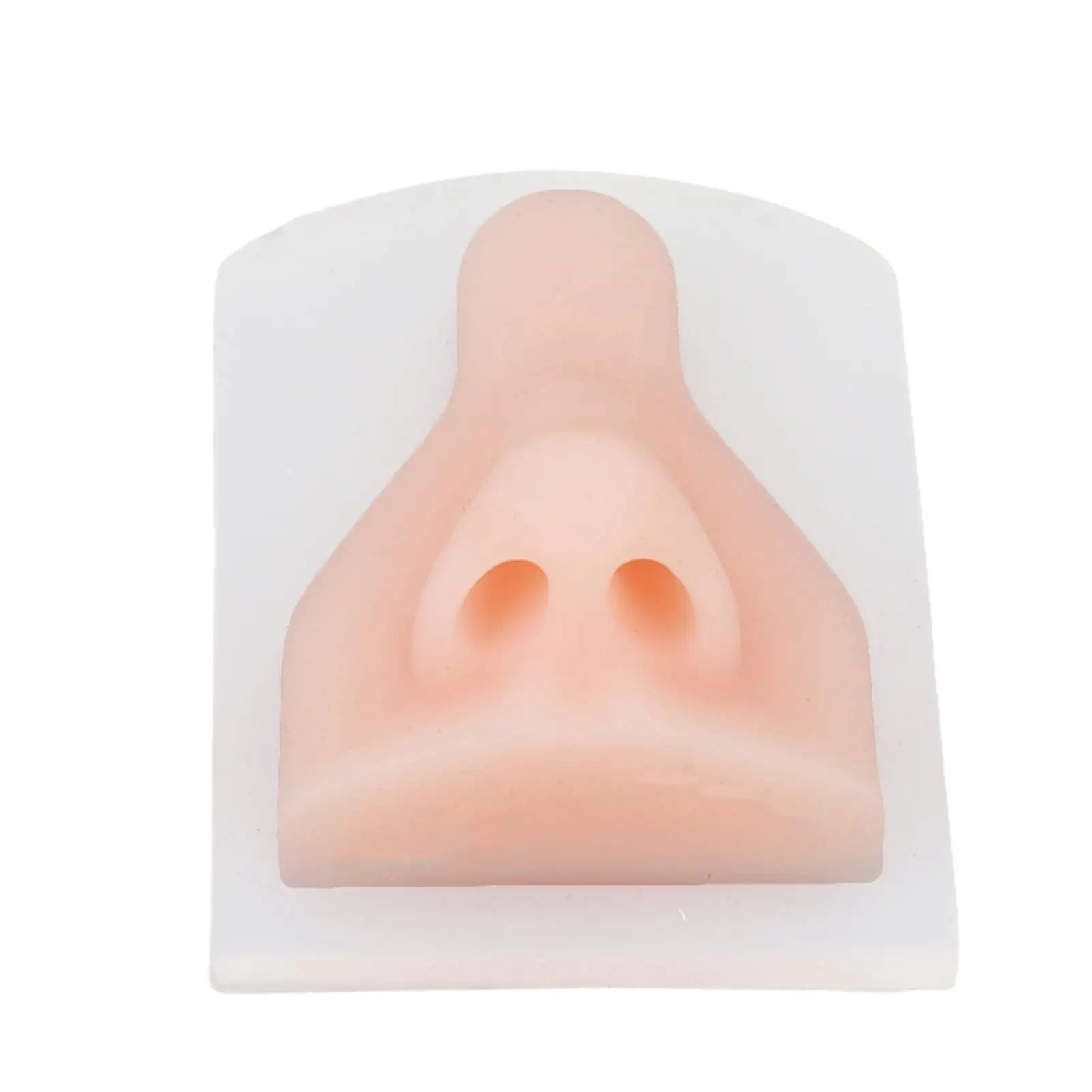 Soft Silicone Nose Model for acupuncture Teaching & Jewelry Display