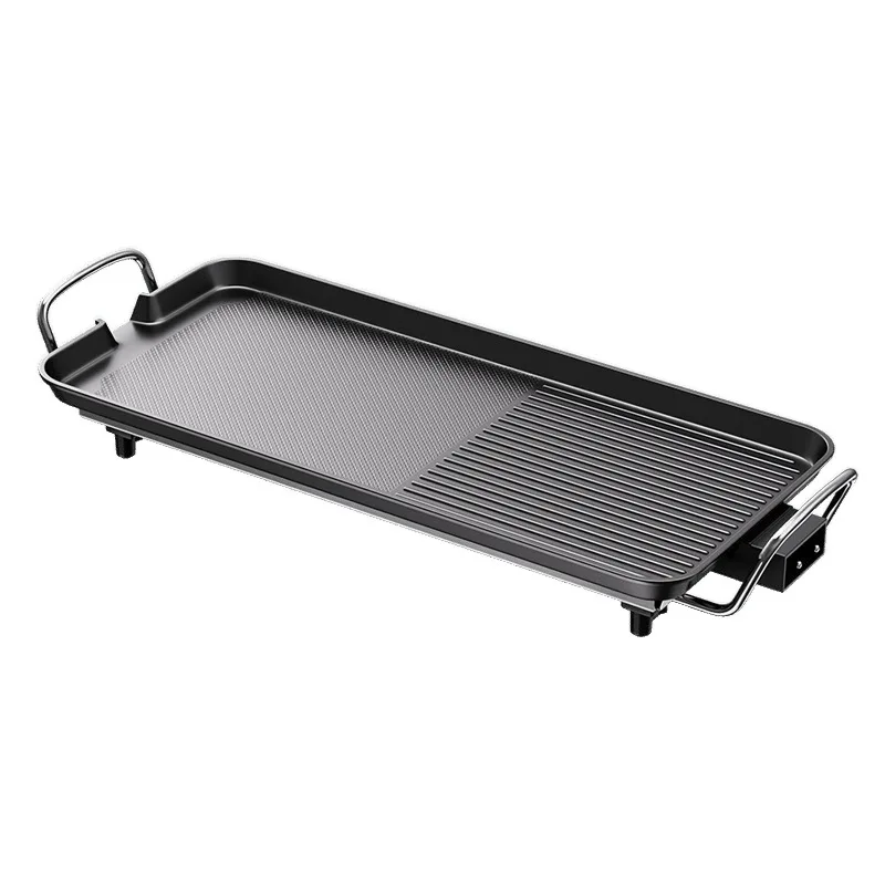 

Electric Grill Household Grill Electric Grill Pan Korean Multifunctional Indoor Hot Pot Integrated Pot Grilled Fish Electric Gri