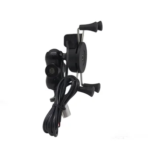 Halter -Telefon -Motorrad mit USB -Ladegerät, Fork Stem Mount, GPS -Navigationsunterstützung, BMW F900XR Yamaha Tenere700 Stand 10 Hauptverkaufszubehör Yamaha Tenere 700 - №6